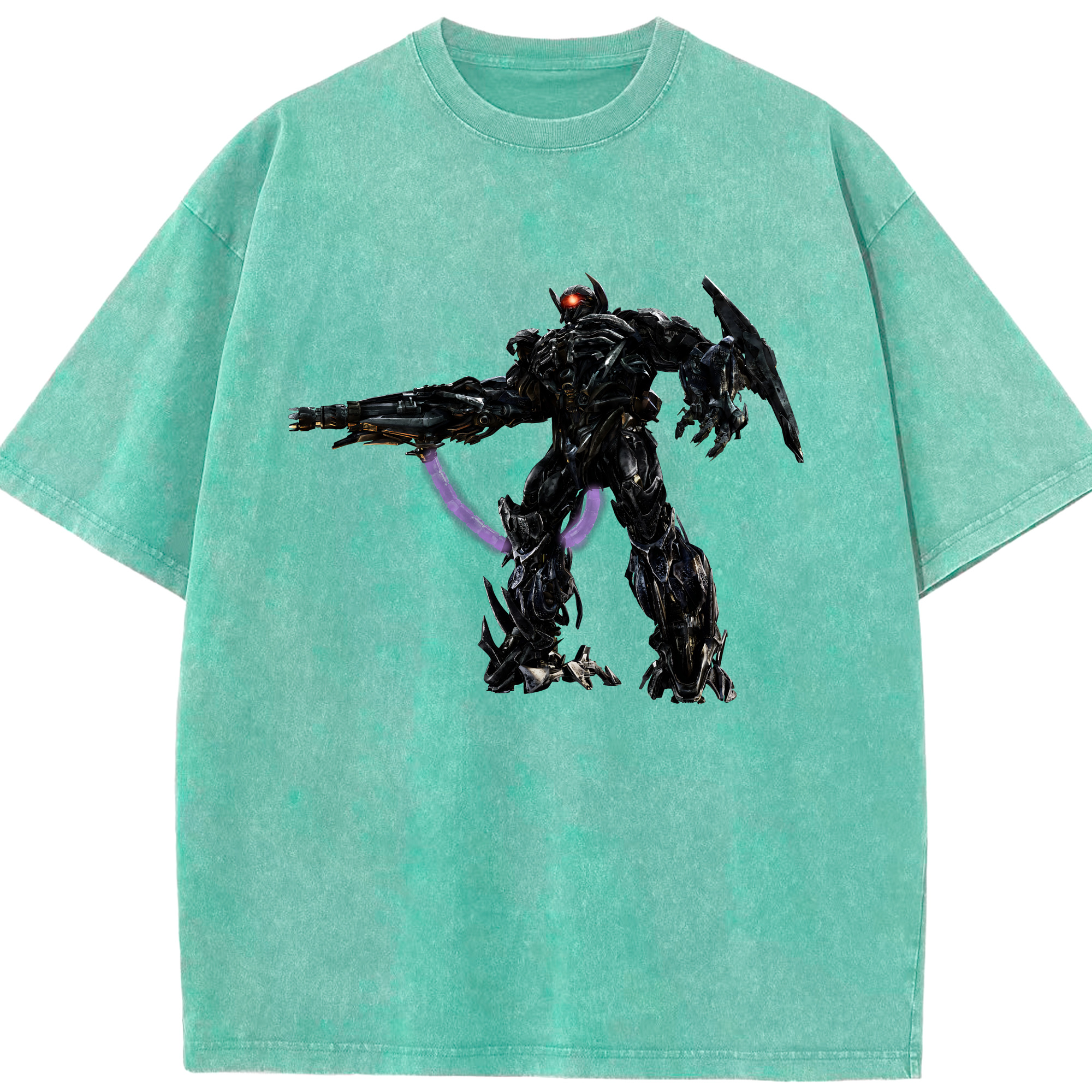 （画像用） Transformers トランスフォーマー 綿100% ヴィンテージ風 半袖Tシャツ（フロントプリント）